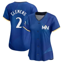 Minnesota Twins Kody Clemens Royal Limited Women's 2024 City Connect Player Jersey