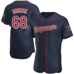 Minnesota Twins Randy Dobnak Navy Authentic Men's Alternate 60th Season Player Jersey