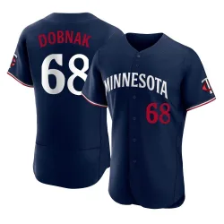 Minnesota Twins Randy Dobnak Navy Authentic Men's Alternate Player Jersey