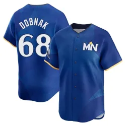 Minnesota Twins Randy Dobnak Royal Limited Youth 2024 City Connect Player Jersey