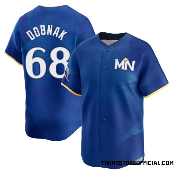 Minnesota Twins Randy Dobnak Royal Limited Youth 2024 City Connect Player Jersey