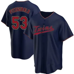 Minnesota Twins Ryan Fitzgerald Navy Replica Youth Alternate Player Jersey