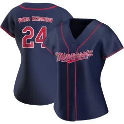 Minnesota Twins Simeon Woods Richardson Navy Authentic Women's Alternate Team Player Jersey