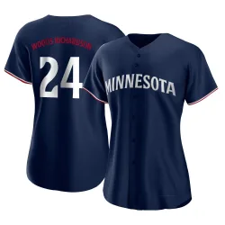 Minnesota Twins Simeon Woods Richardson Navy Replica Women's Alternate Player Jersey