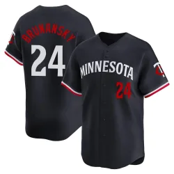 Minnesota Twins Tom Brunansky Navy Limited Men's Alternate Player Jersey