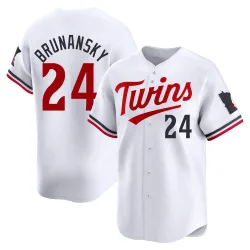 Minnesota Twins Tom Brunansky White Limited Men's Home Player Jersey