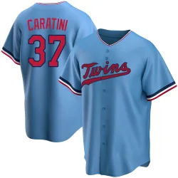 Minnesota Twins Victor Caratini Light Blue Replica Youth Alternate Player Jersey